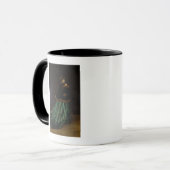 Mug Claude Monet | la femme dans la robe verte, 1866 (Devant gauche)
