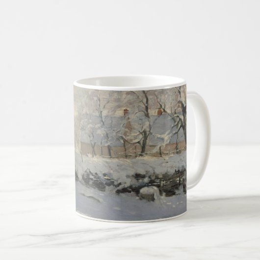 Mug Claude Monet - La Magpie (Devant droit)