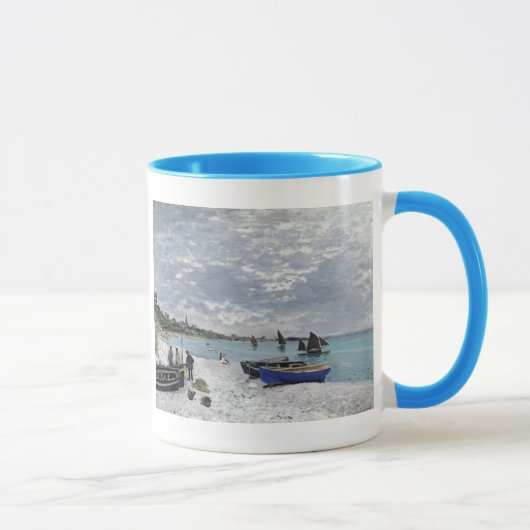 Mug Claude Monet | la plage chez Sainte-Adresse (Droite)