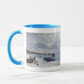 Mug Claude Monet | la plage chez Sainte-Adresse (Gauche)