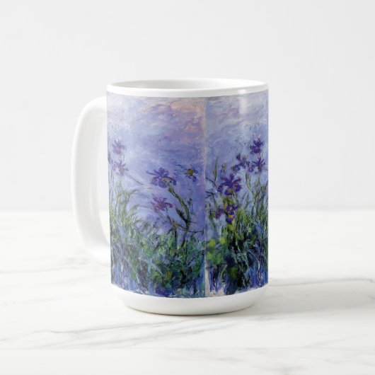 Mug Claude Monet Lilac Irises (Devant gauche)