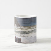 Mug Claude Monet - Mer Noire à Etretat (Centre)
