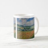 Mug Claude Monet Painting, Champ de pavot à Giverny (Devant droit)