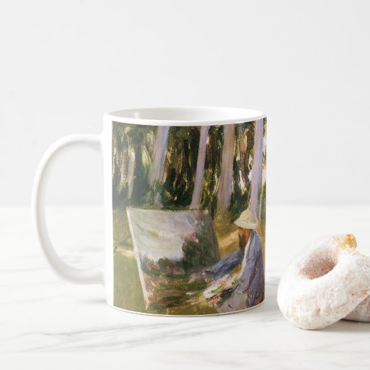 Mug Claude Monet Painting, Edge of a Wood par Sargent (Avec donut)