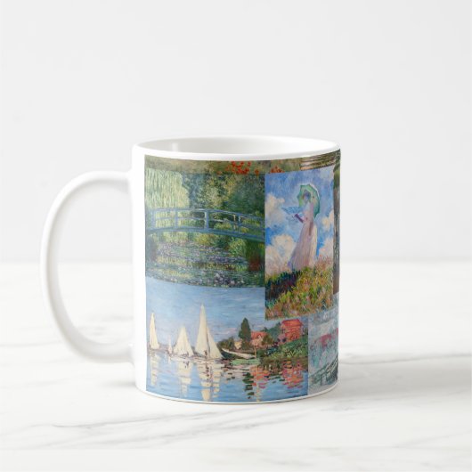 Mug Claude Monet - Patchwork de chefs-d'oeuvre (Gauche)