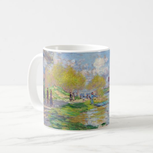 Mug Claude Monet - Printemps de la Seine (Devant gauche)