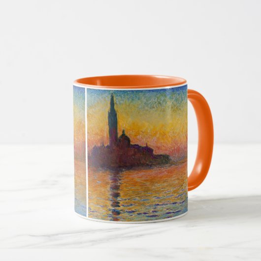 Mug Claude Monet - San Giorgio Maggiore à Dusk (Devant droit)