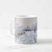 Mug Claude Monet - Scène de neige à Argenteuil (Devant gauche)
