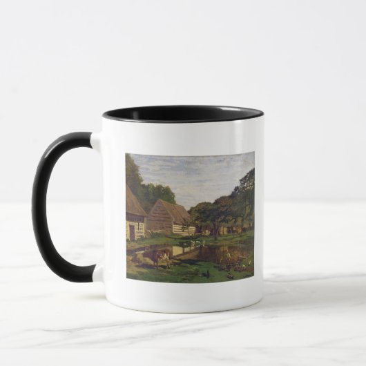 Mug Claude Monet | une basse cour en Normandie (Gauche)