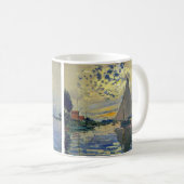 Mug Claude Monet - Voilier au Petit-Gennevilliers (Devant droit)