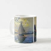Mug Claude Monet - Voilier au Petit-Gennevilliers (Devant gauche)