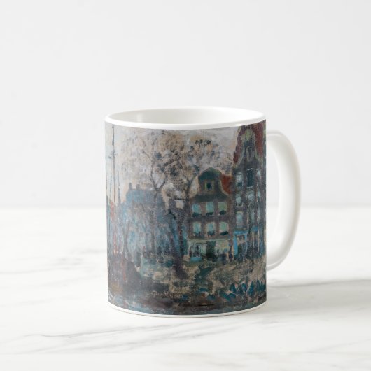 Mug Claude Monet - Vue d'Amsterdam (Devant droit)