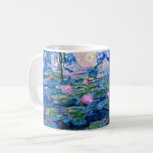 Mug Claude Monet - Water Lilies, 1919, célèbre peintur (Devant gauche)