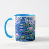 Mug Claude Monet - Water Lilies, 1919, célèbre peintur (Gauche)