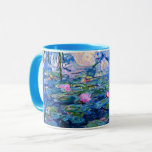 Mug Claude Monet - Water Lilies, 1919, célèbre peintur<br><div class="desc">Monet peinture de Water Lilies, 1919, belle tasse à café d'art.</div>