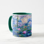 Mug Claude Monet - Water Lilies, 1919, célèbre peintur<br><div class="desc">Monet peinture de Water Lilies,  1919,  belle tasse à café d'art.</div>