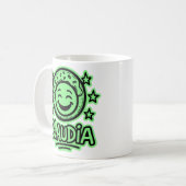 Mug Claudia Doodle (Devant gauche)