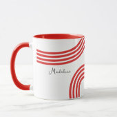 Mug Clause Santa coquin rétro (Gauche)