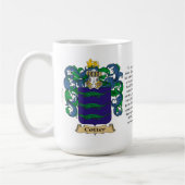 Mug Clavette, l'origine, la signification et la crête (Gauche)