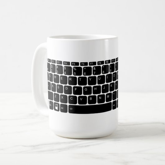 Mug Clavier (Devant gauche)