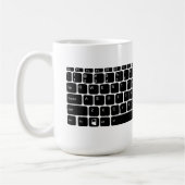 Mug Clavier (Gauche)