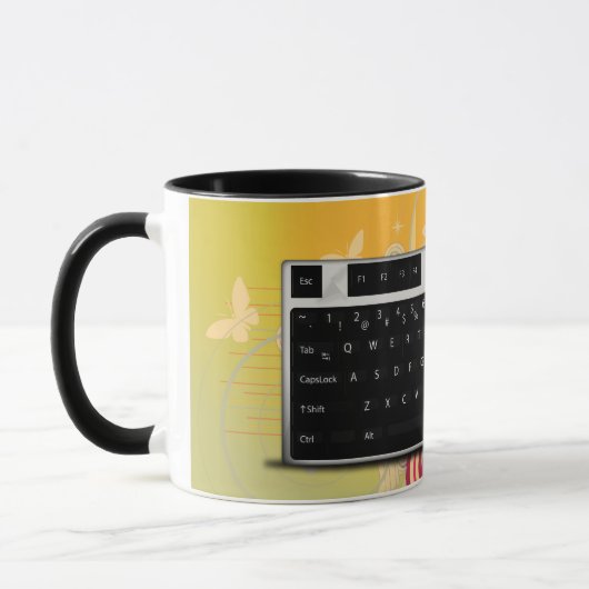 Mug Clavier (Gauche)
