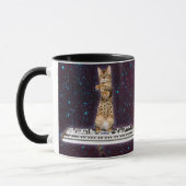 Mug Clavier chat frappe à nouveau (Gauche)