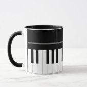 Mug Clavier de piano (Gauche)