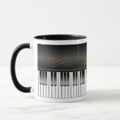 Mug Clavier de piano (Gauche)