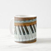 Mug Clavier de piano (Devant gauche)