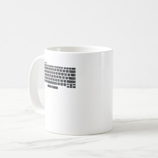 Mug Clavier Lenovo Thinkpad (Devant gauche)