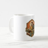 Mug Clavier Mécanique Cassé par un Café Jésus Technolo (Devant gauche)