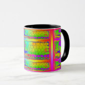 Mug Clavier mosaïque (Devant droit)
