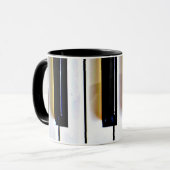 Mug Clavier pour piano (Devant gauche)