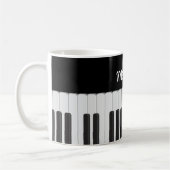 Mug Clavier pour piano (Gauche)