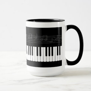 Mug Clavier pour piano
