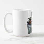 Mug Clavier sur poubelle (Gauche)