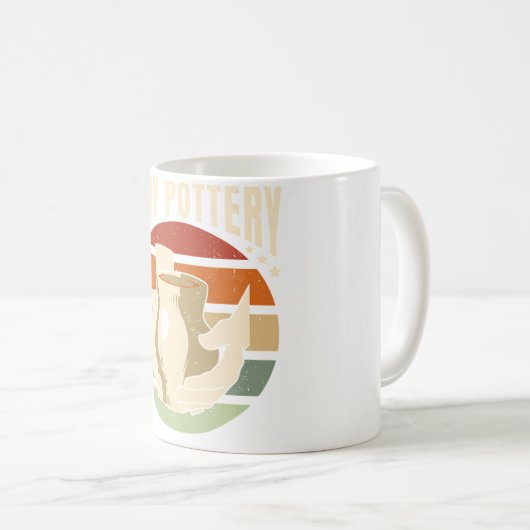 Mug Clay Pottery Retro (Devant droit)