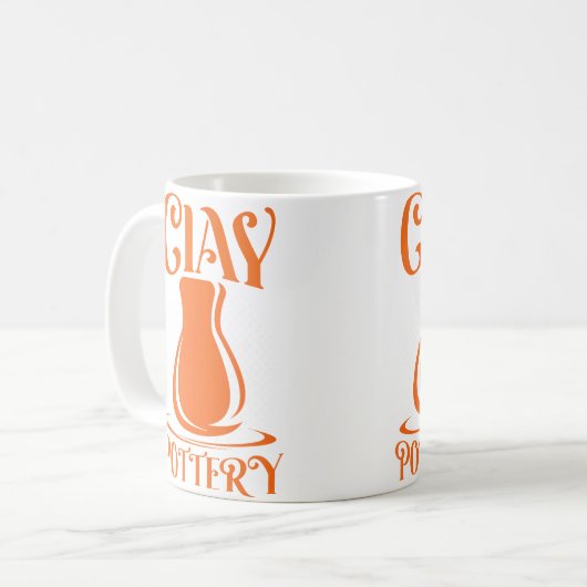 Mug Clay Pottery Retro (Devant gauche)