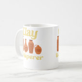 Mug Clay Whisperer Ceramic Funny Pottery (Devant gauche)