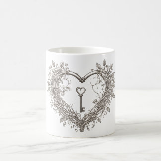 Mug Clé de ma boue cardiaque
