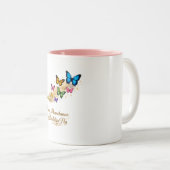 Mug Clé Dorée & Papillon Inspiration (Devant droit)