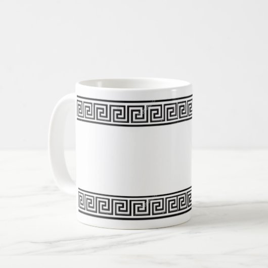 Mug : Clé Grecian (Devant gauche)