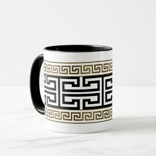 Mug Clé grecque (Devant gauche)