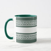 Mug Clé grecque verte (Gauche)