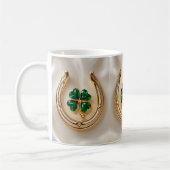 Mug Clé Lucky avec Gold Horseshoe (Gauche)