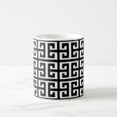 Mug clé noire blanche grecque (Centre)