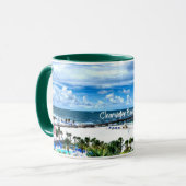 Mug Clearwater Beach, Floride, destination de vacances (Devant gauche)