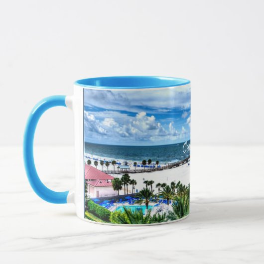 Mug Clearwater Beach, Floride, destination vacances (Gauche)