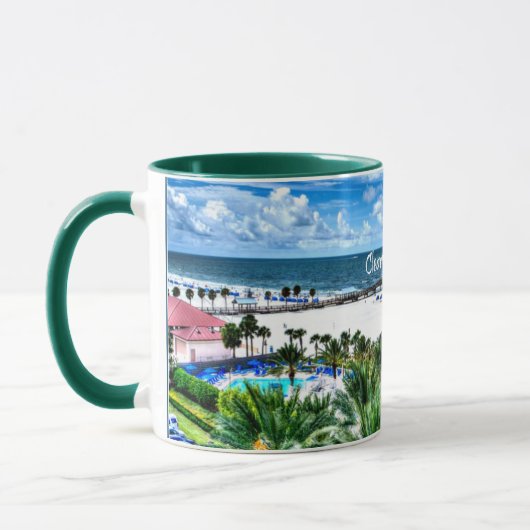 Mug Clearwater Beach, Floride, destination vacances Mu (Gauche)
